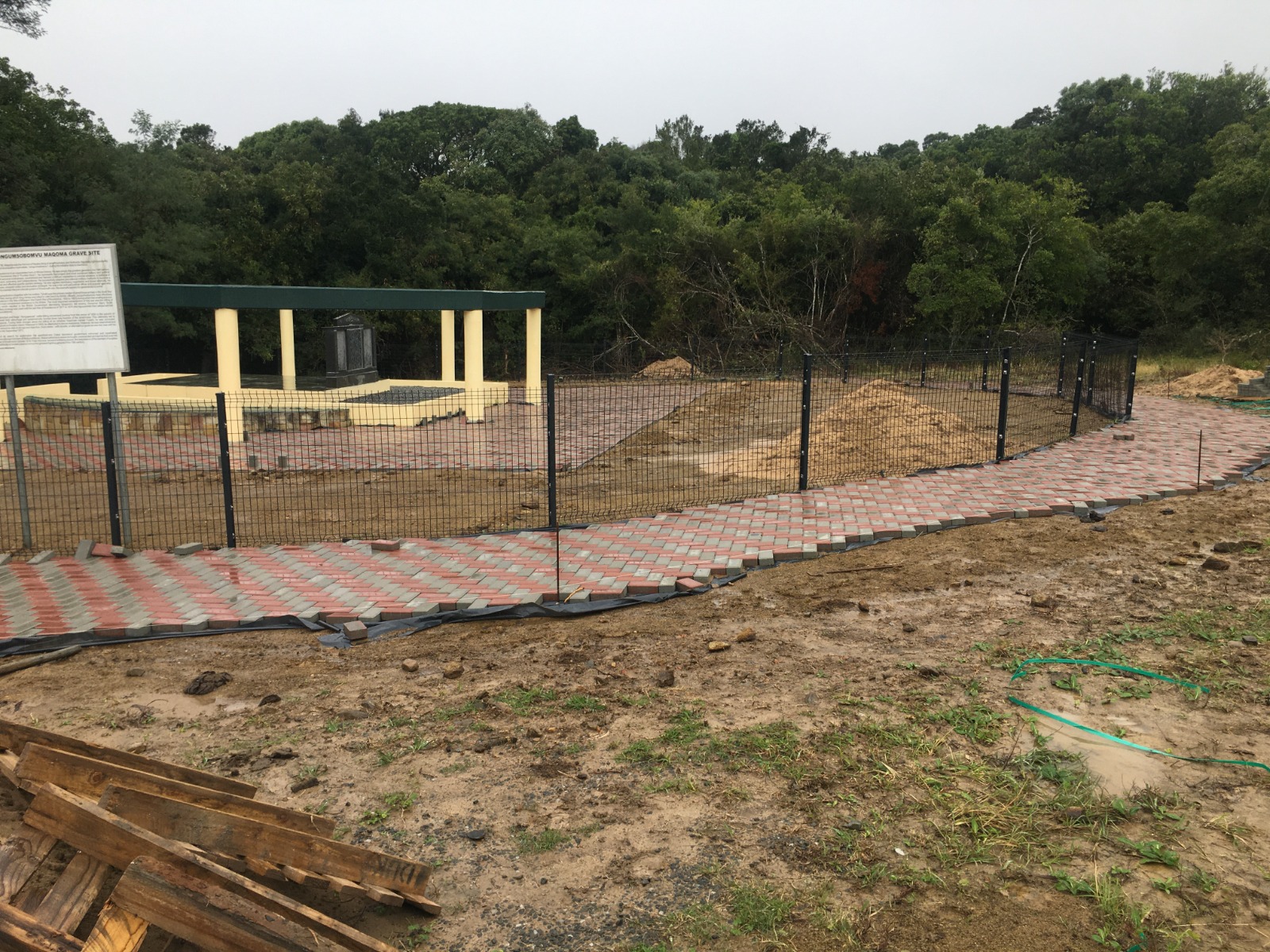 Supply and Installation of Clear-Vu Fence at PSJ Library