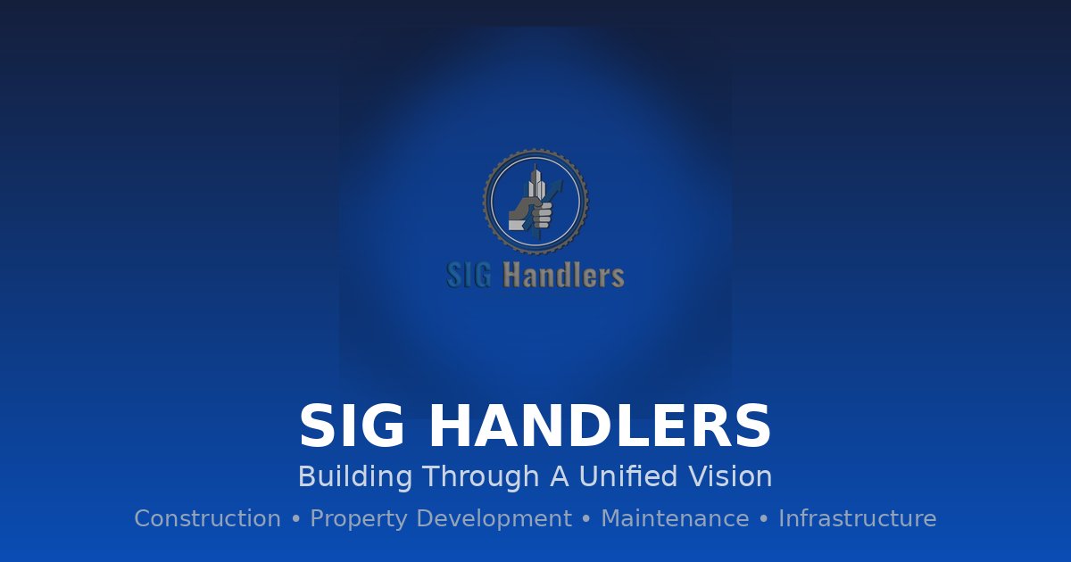 About Us | SIG Handlers